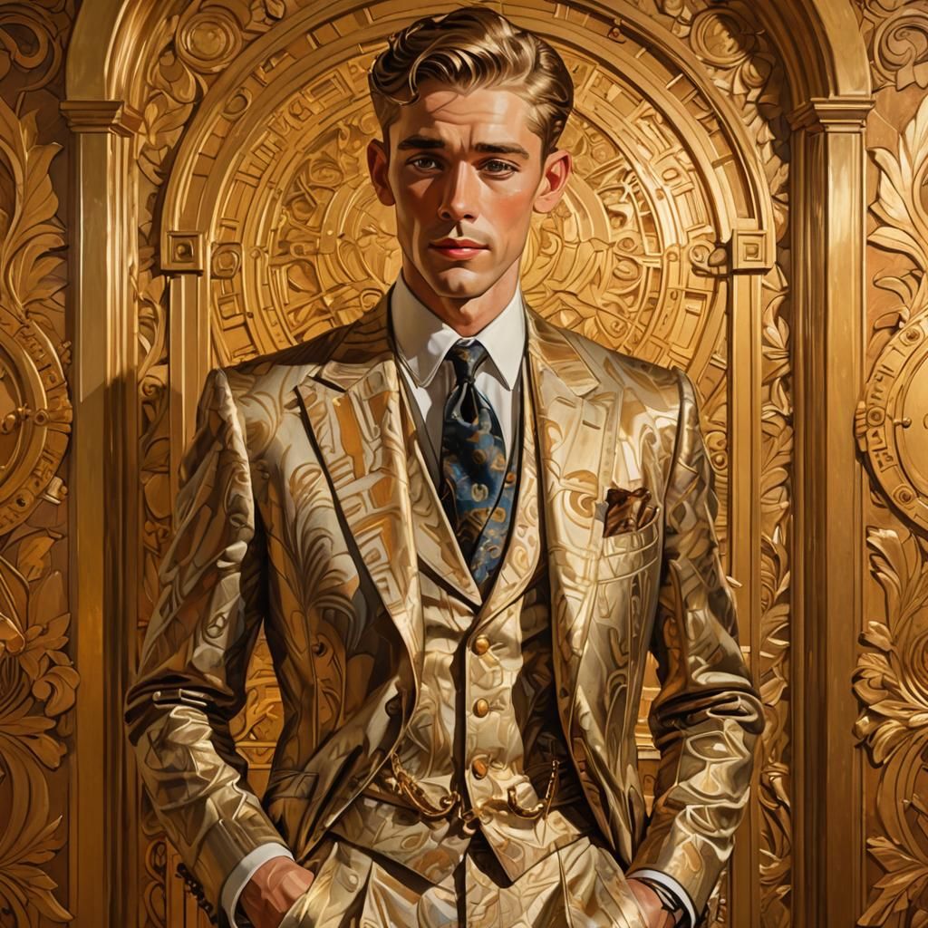 Peter O'Toole in Golden Age Illustration Style