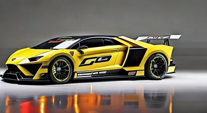 Lamborghini Bugatti Sports Truck Inspired by NASCAR