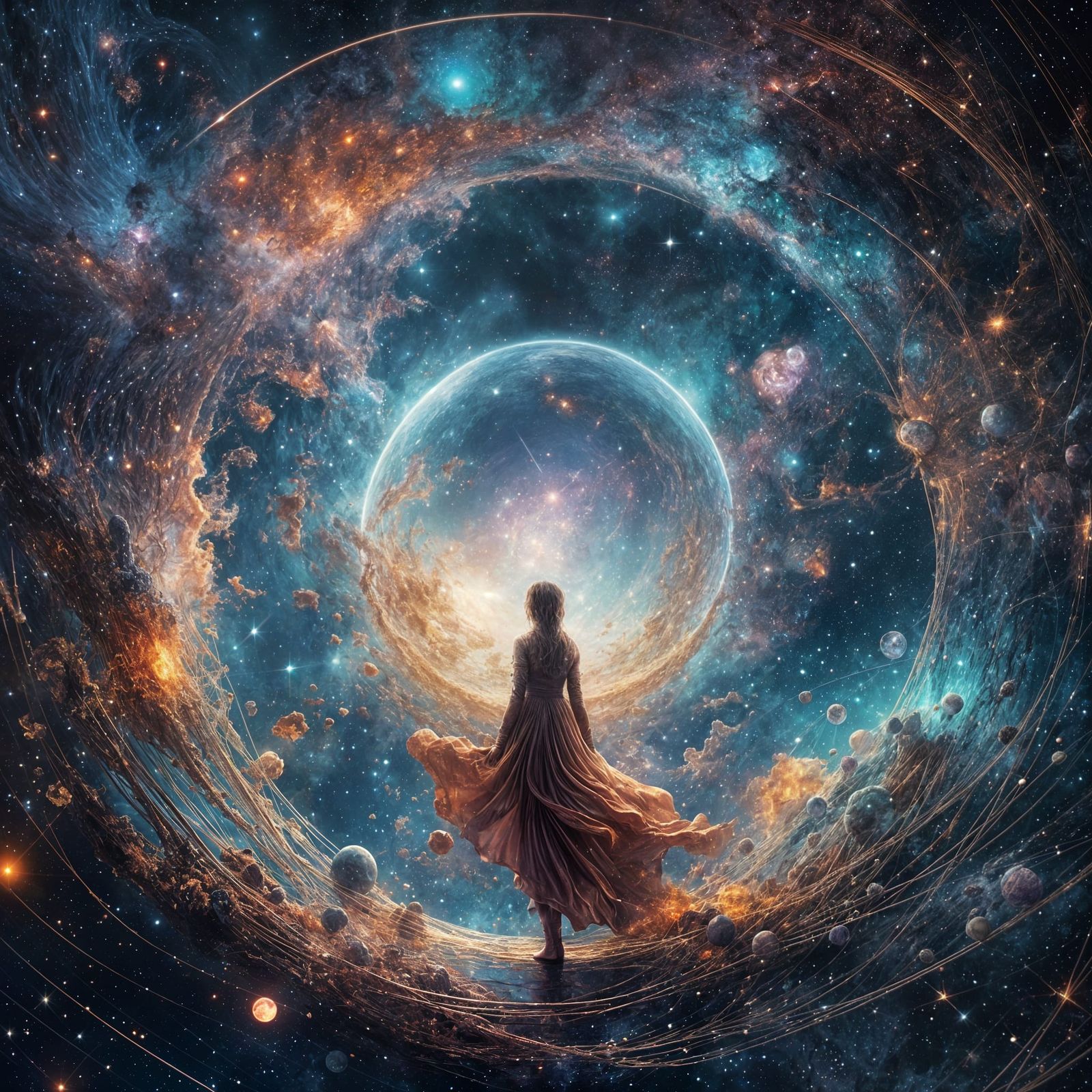 Cosmic Cradle: A Universe's Beginning