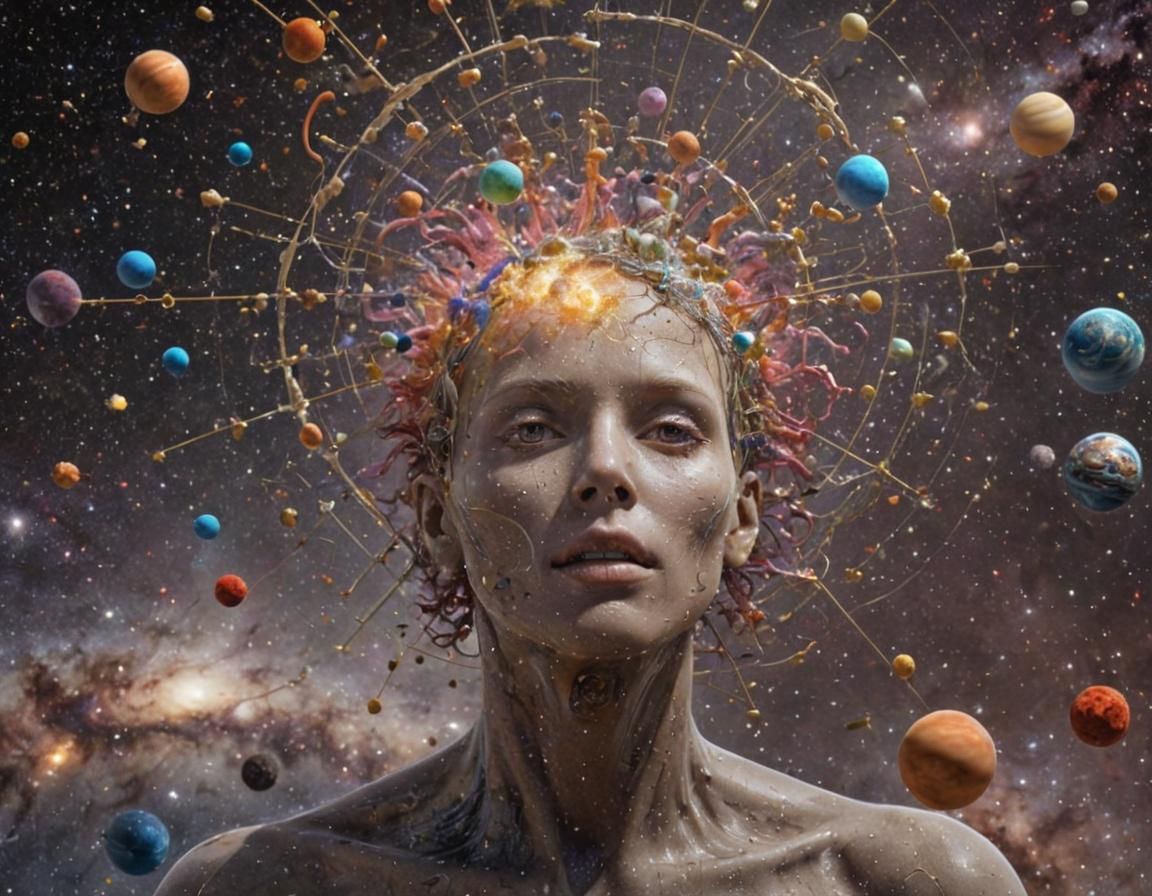 Hyperdetailed 3D Rendering of Cosmic Atomic Extremes