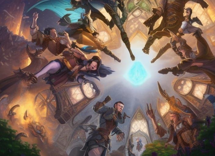 Vox Machina Ethereal Fantasy Art