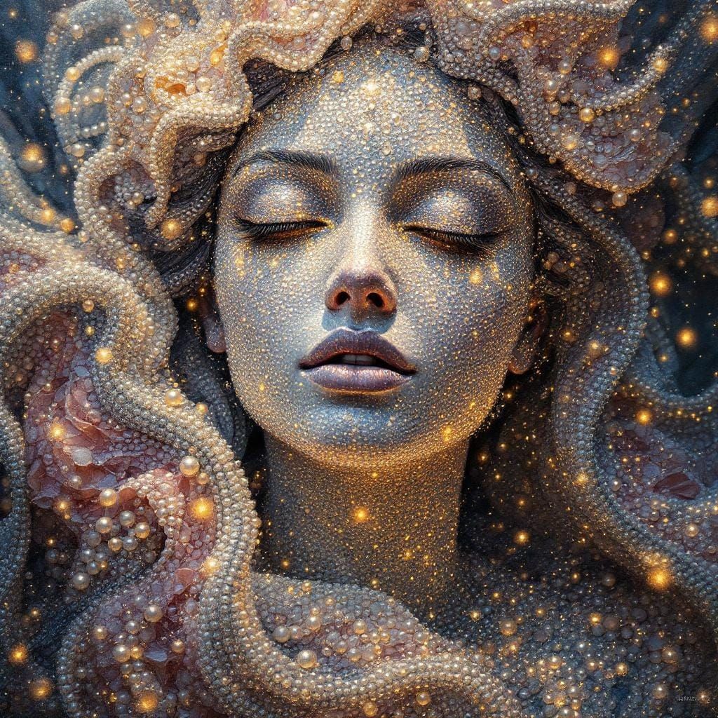 Pearl Statue: An Oil Painting by James Gurney