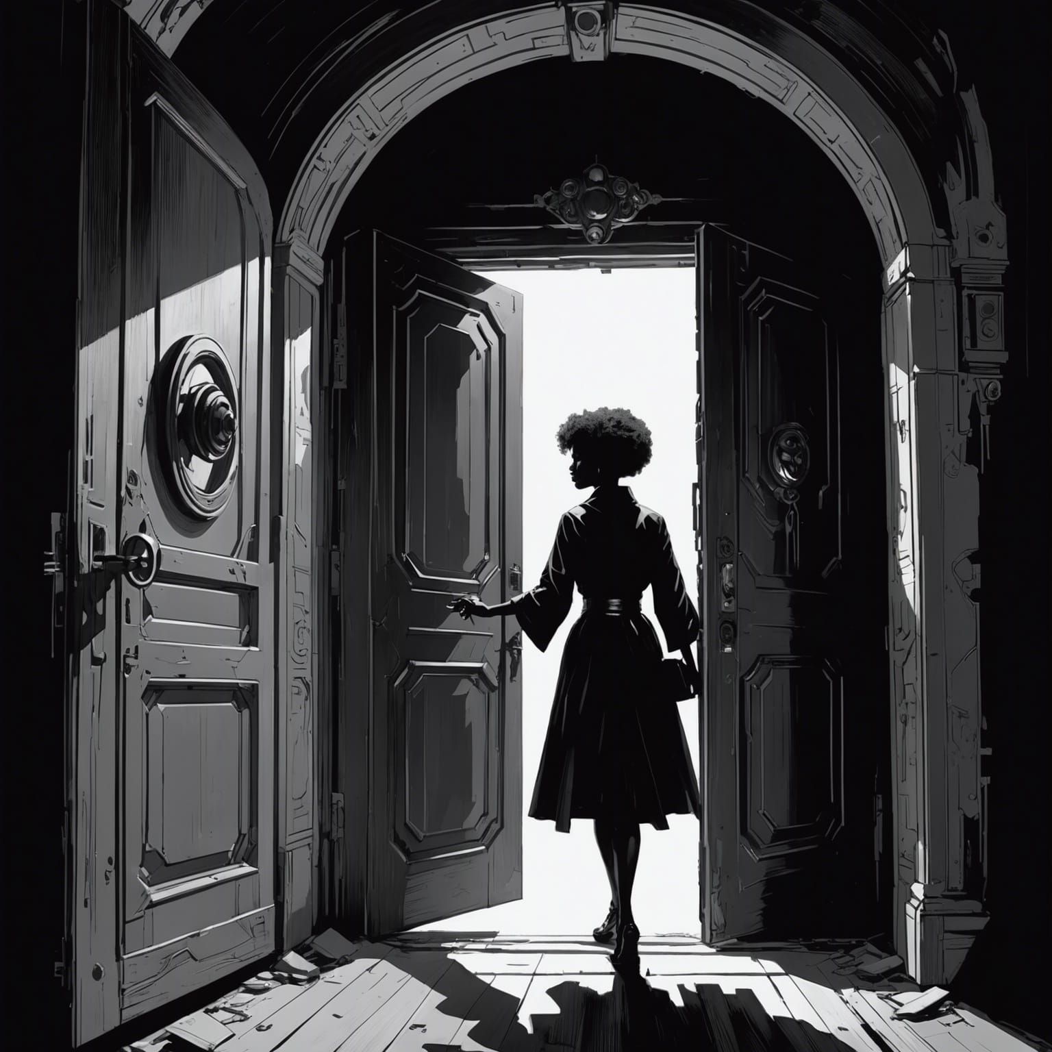 Retrofuturistic Portal Opens to a Dimension of Horror