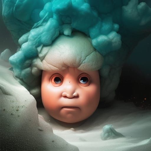 Hyperrealistic Eric Cartman Portrait in Pop Art Style