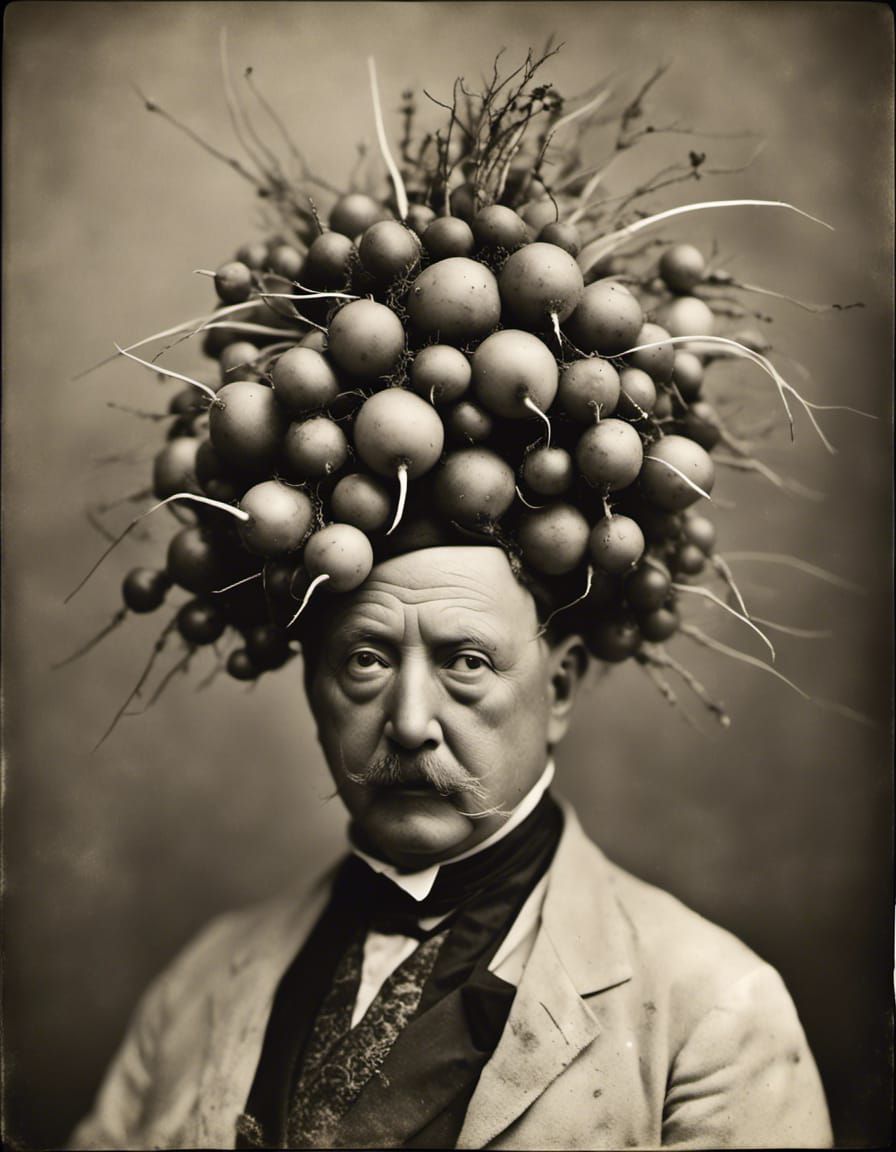 The Radish-King: A Photographic Portrait
