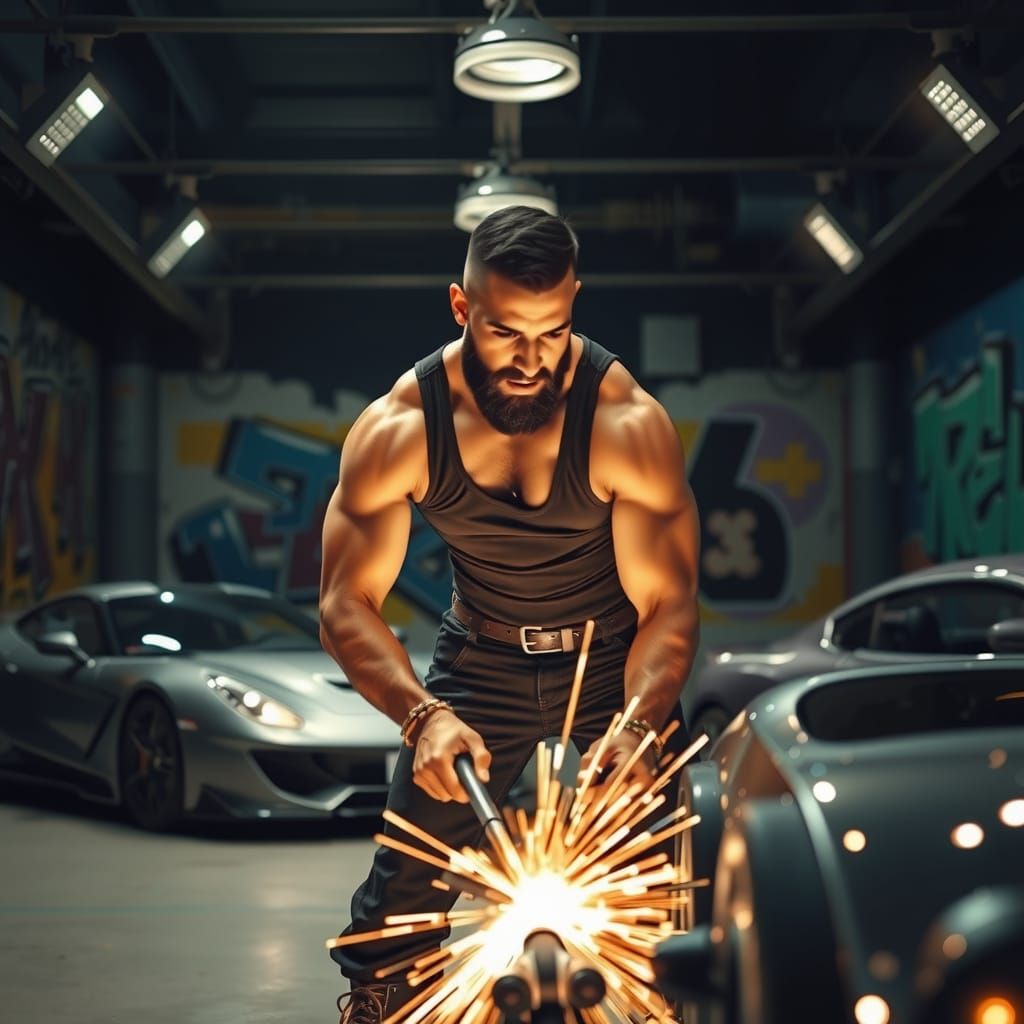 Egyptian Muscle Hunk! - [Pt. 1].