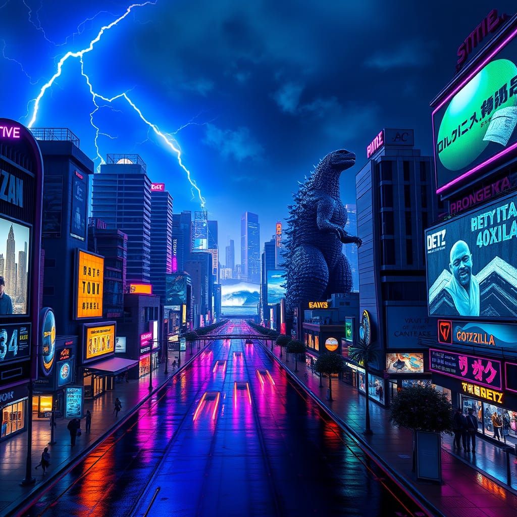 Electric Dreams in a Cyberpunk Metropolis