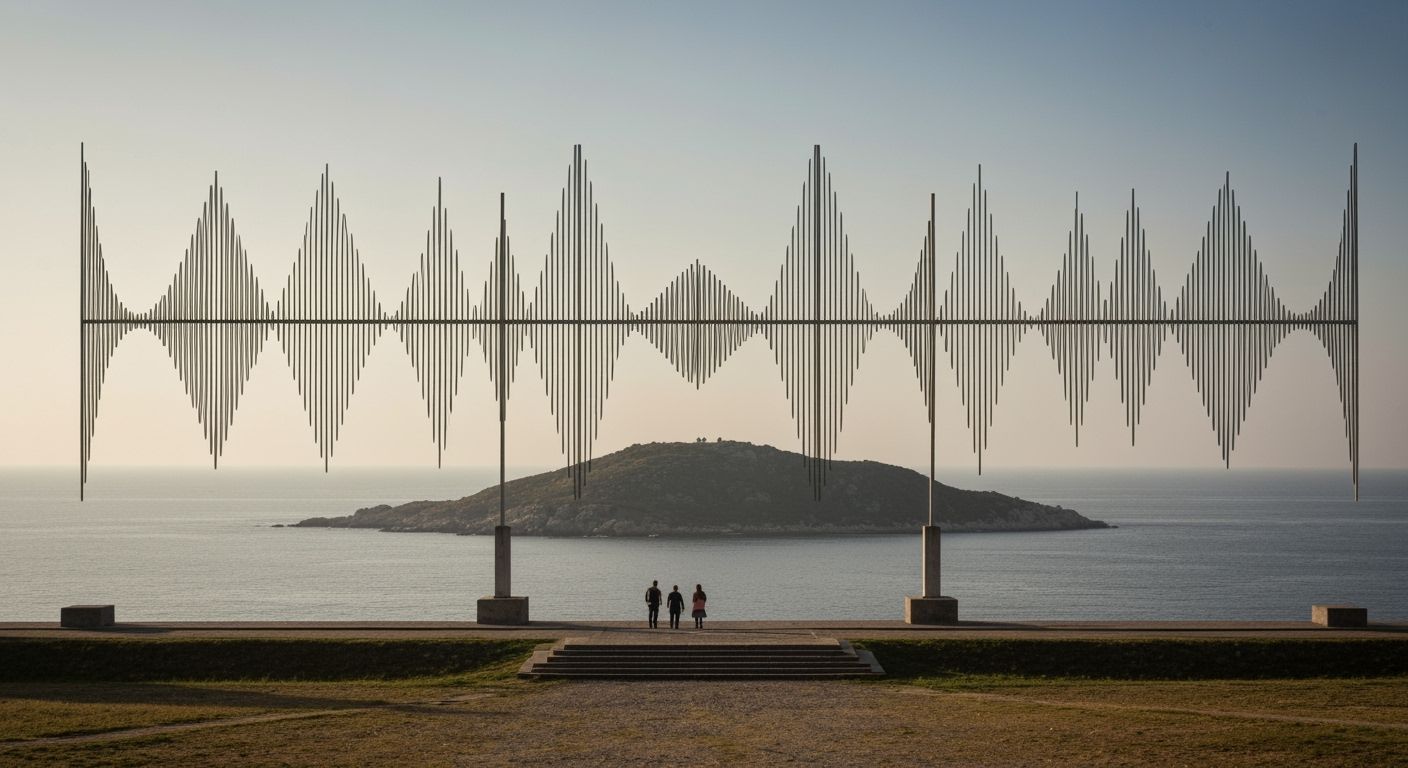 Abstract Oscillating Waves in Motion