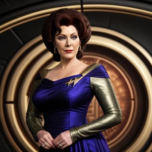 Lwaxana Troi in Mirror Universe