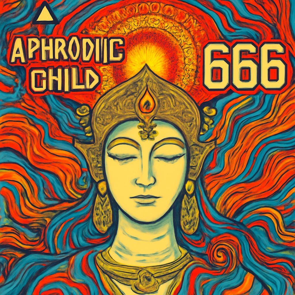 Moebius Style Aphrodite's Child Album Art