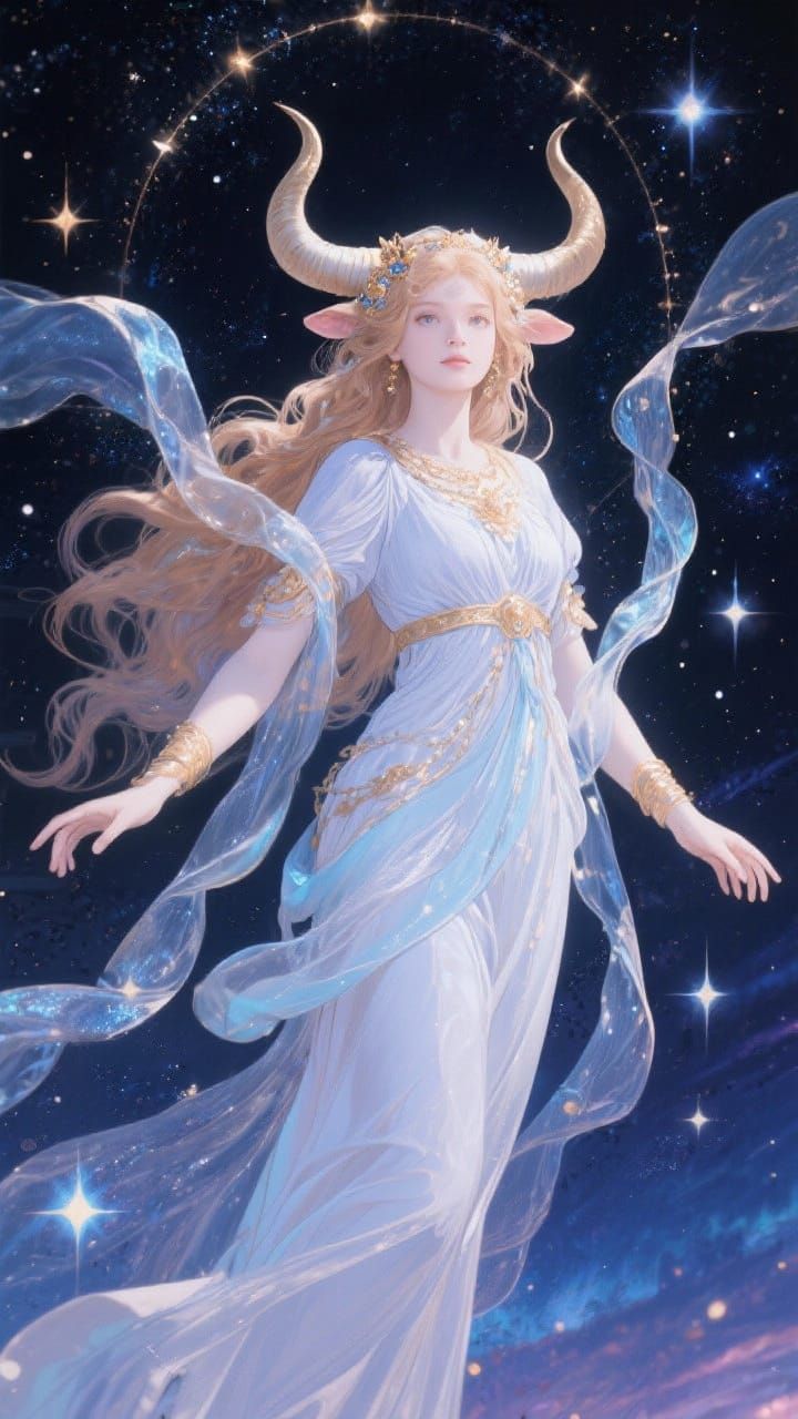 Taurus Celestial Muse Goddess of the Stars