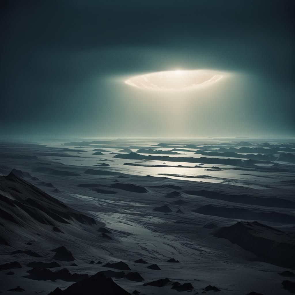 Uninhabitable Outer Rim World in Cinematic Style