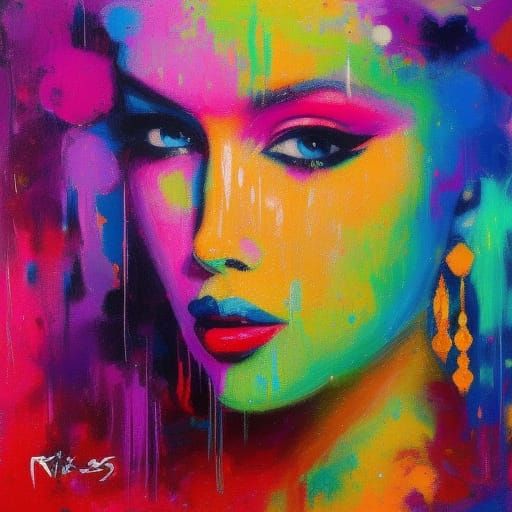 princess Abstract 786 by iris Scott by ruan jia by Rolando