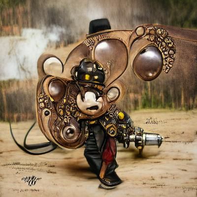 Steampunk Mickey Mouse: A Mechanical Fantasy