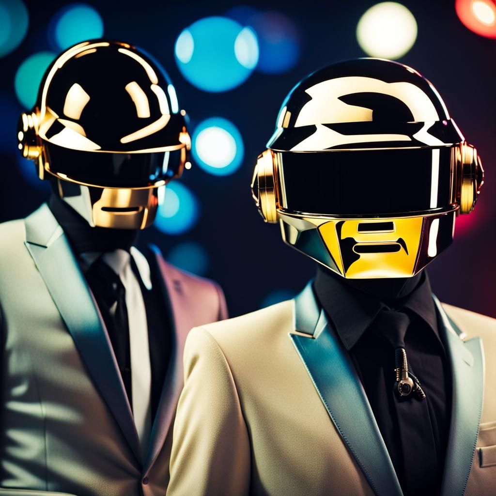 Daft Punk: Professional Photography with Bokeh