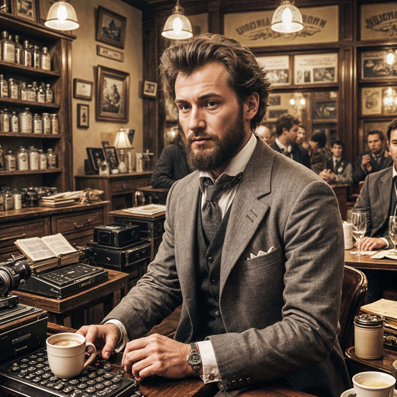 Hipster Alexander Pushkin Portrait