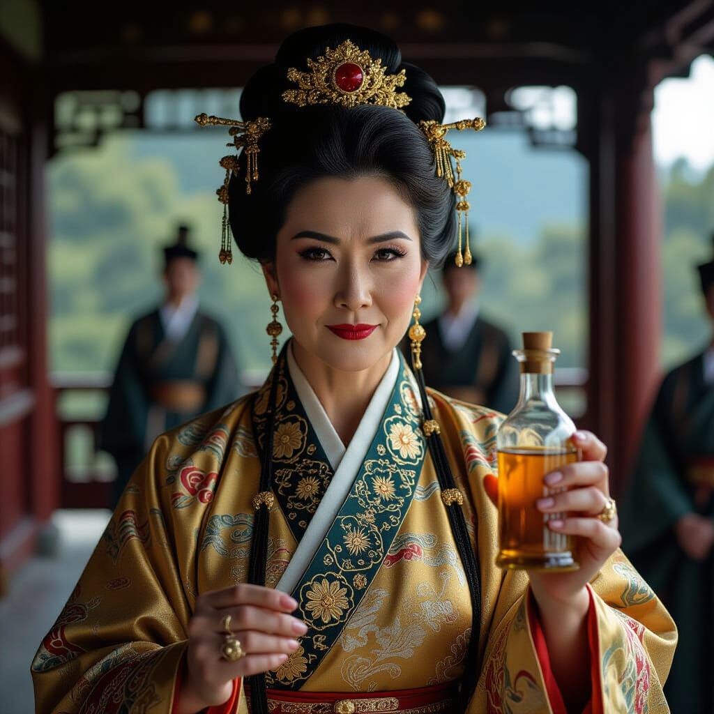 Cunning Han Dynasty Empress with Poison, Cinematic Still