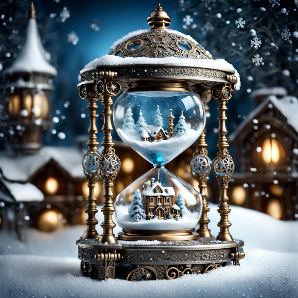 Steampunk  Hourglass