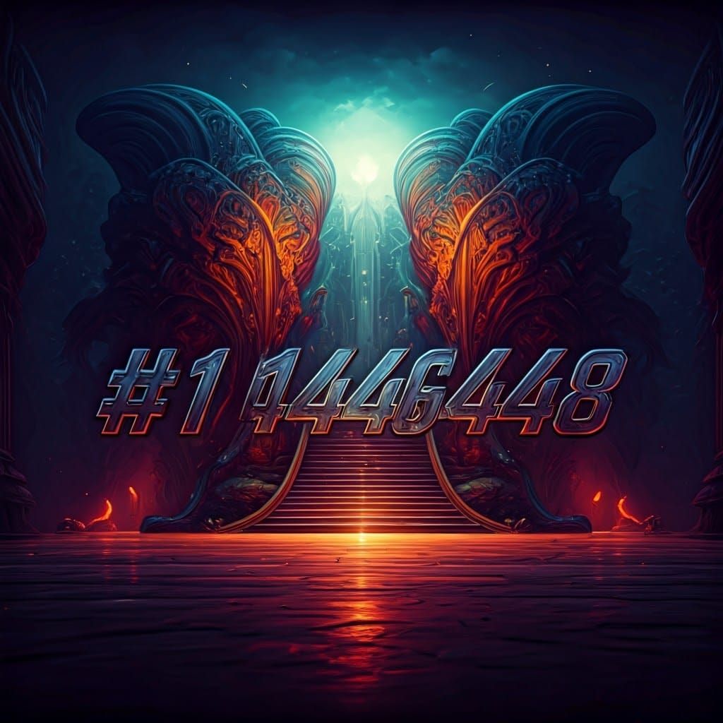 Fantasy Concept Art in Vibrant, Neon Colors