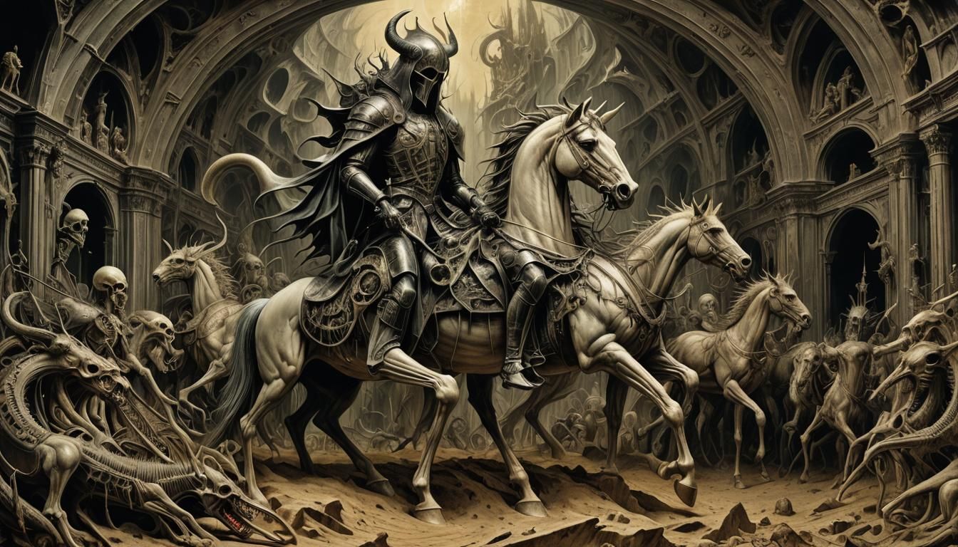 Death on Pale Horse: Surreal Apocalypse Vision