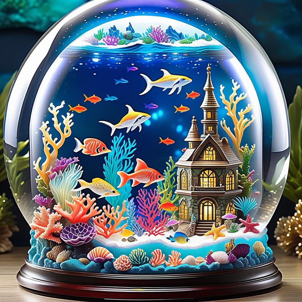 A snow globe, sort of…