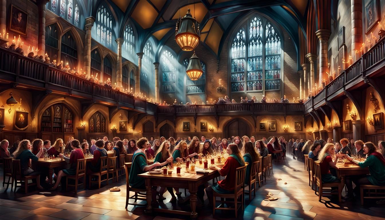 Hogwarts Dining Hall: A Cinematic Feast