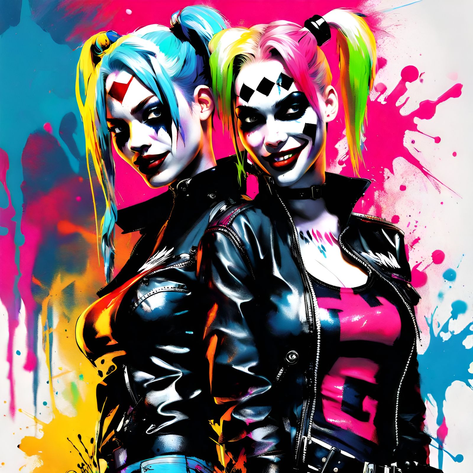 Jinx and Harley Quinn: Punk Anarchy Girls