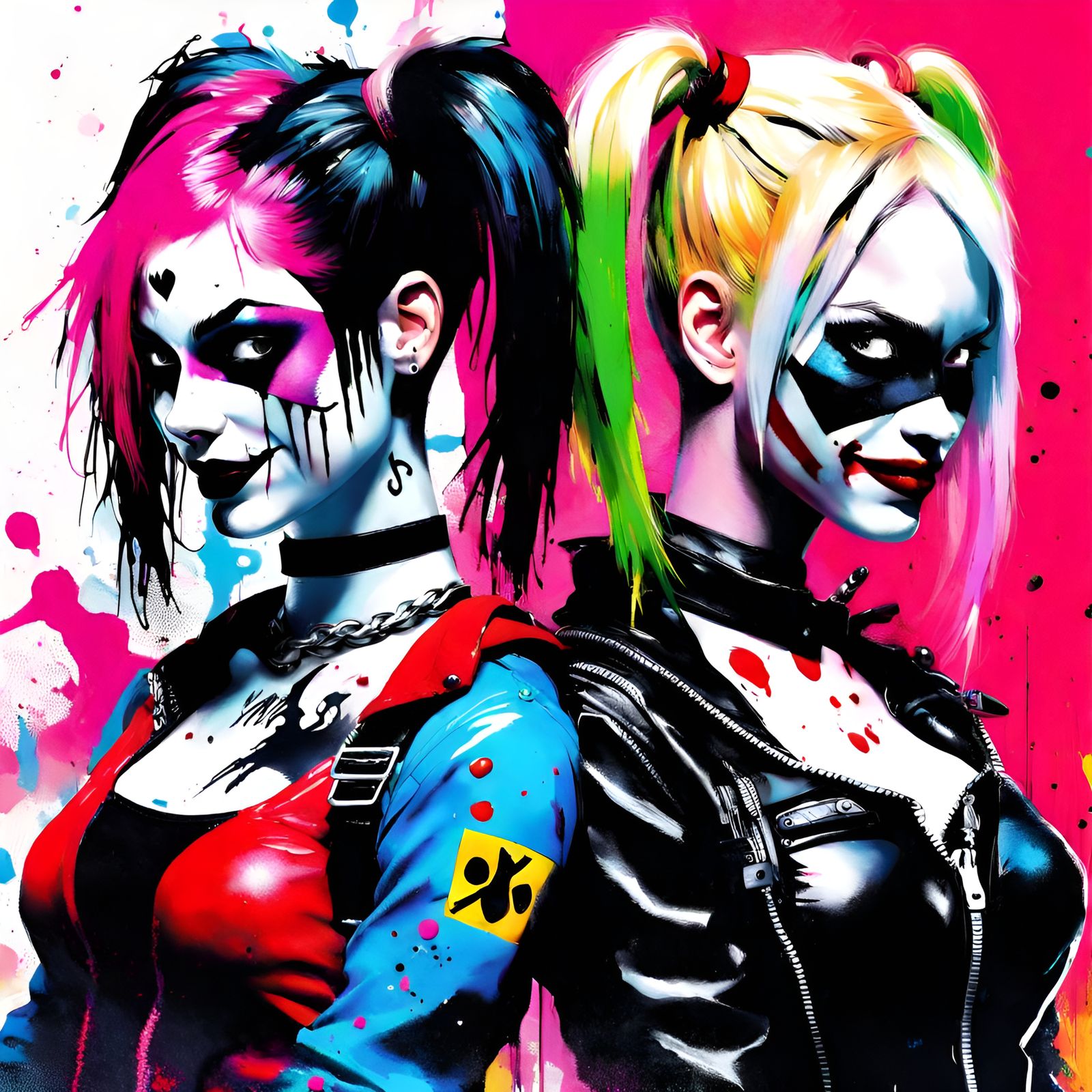Jinx and Harley Quinn: Anarchy Girls in Punk Style