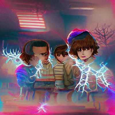 Stranger Things Logo in Minimalist Style