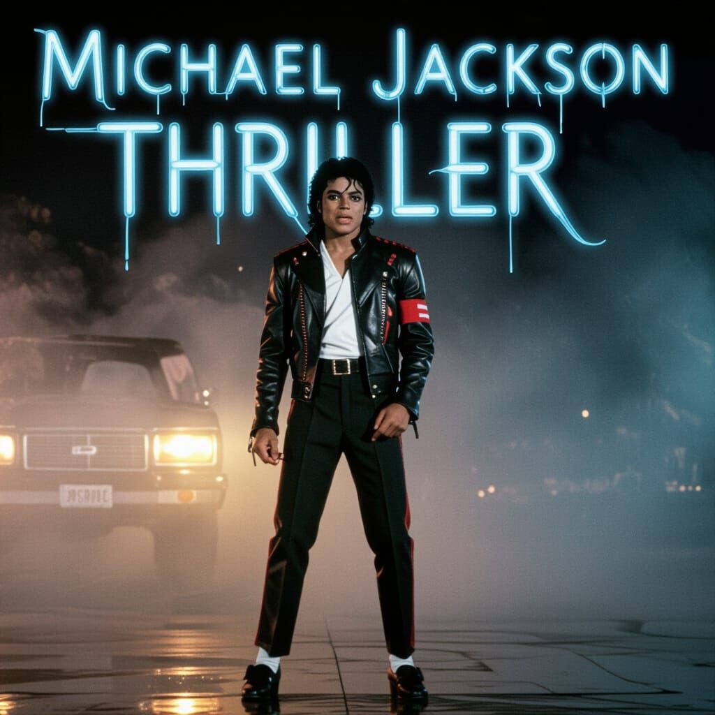 Michael Jackson Thriller Digital Art