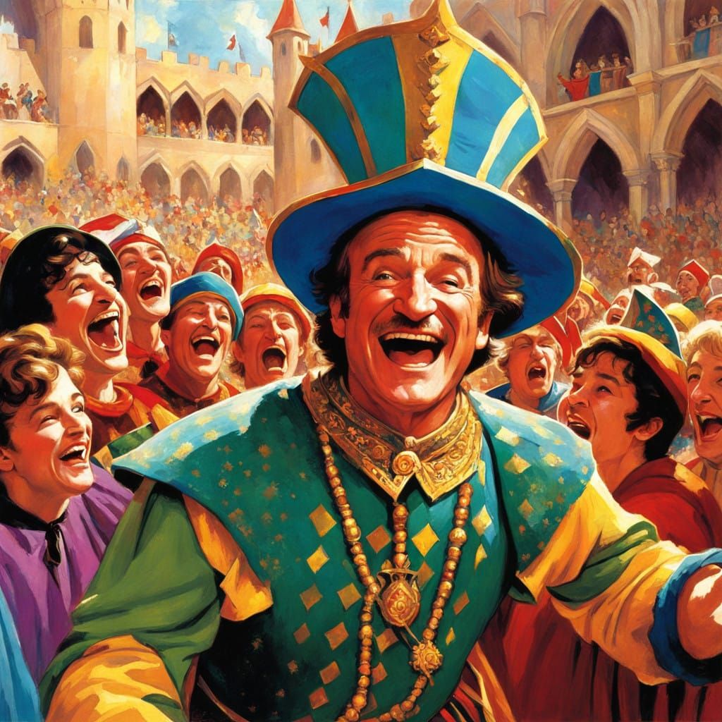 Medieval Jester Brings Joy to the Royal Court