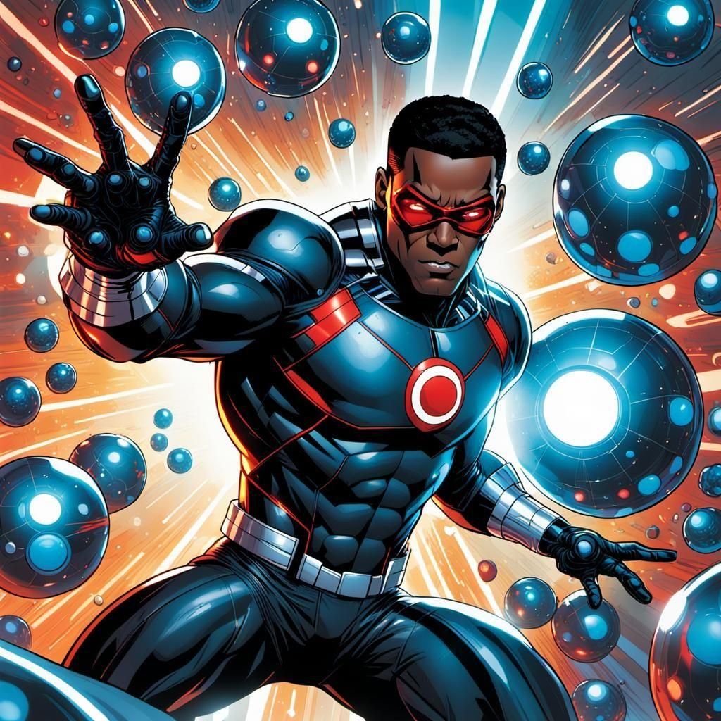 Mr. Terrific and Robotic Spheres