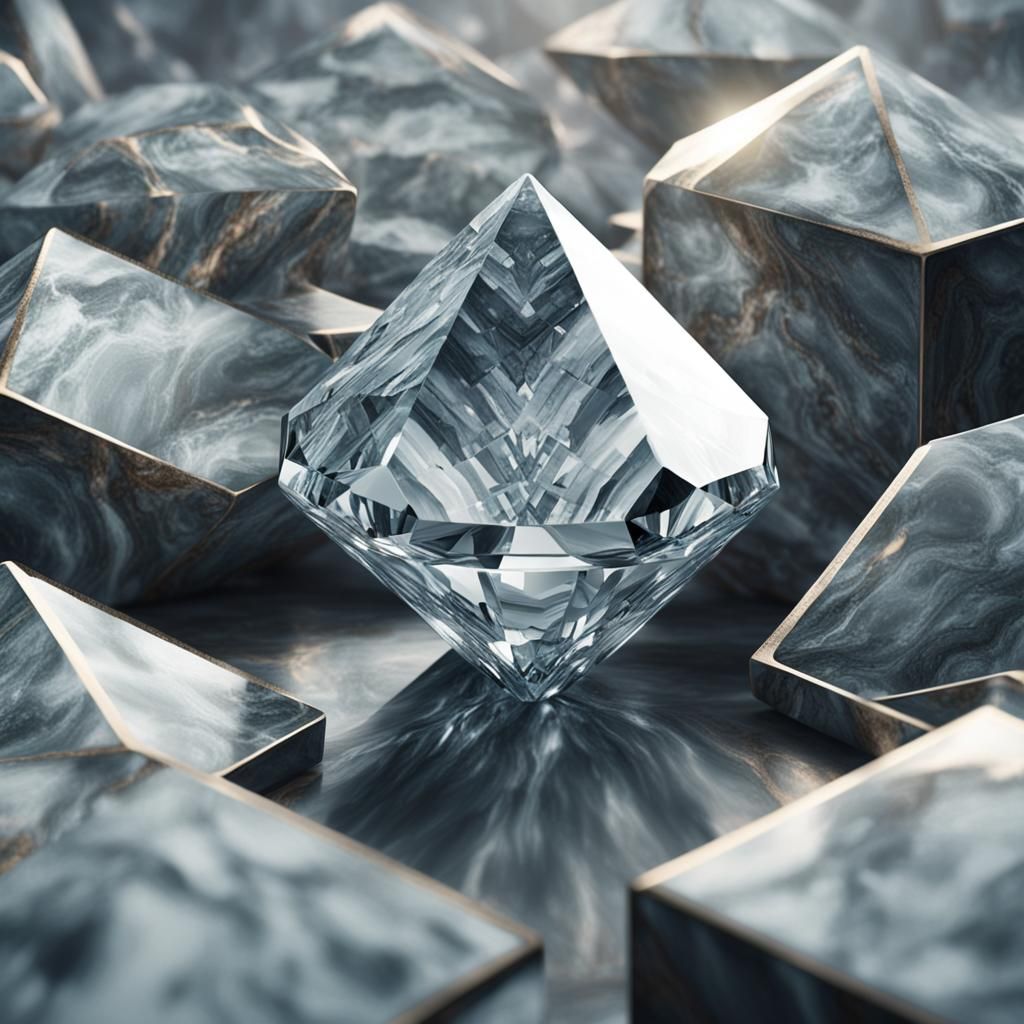 Marble in Diamond: Digital Matte Painting