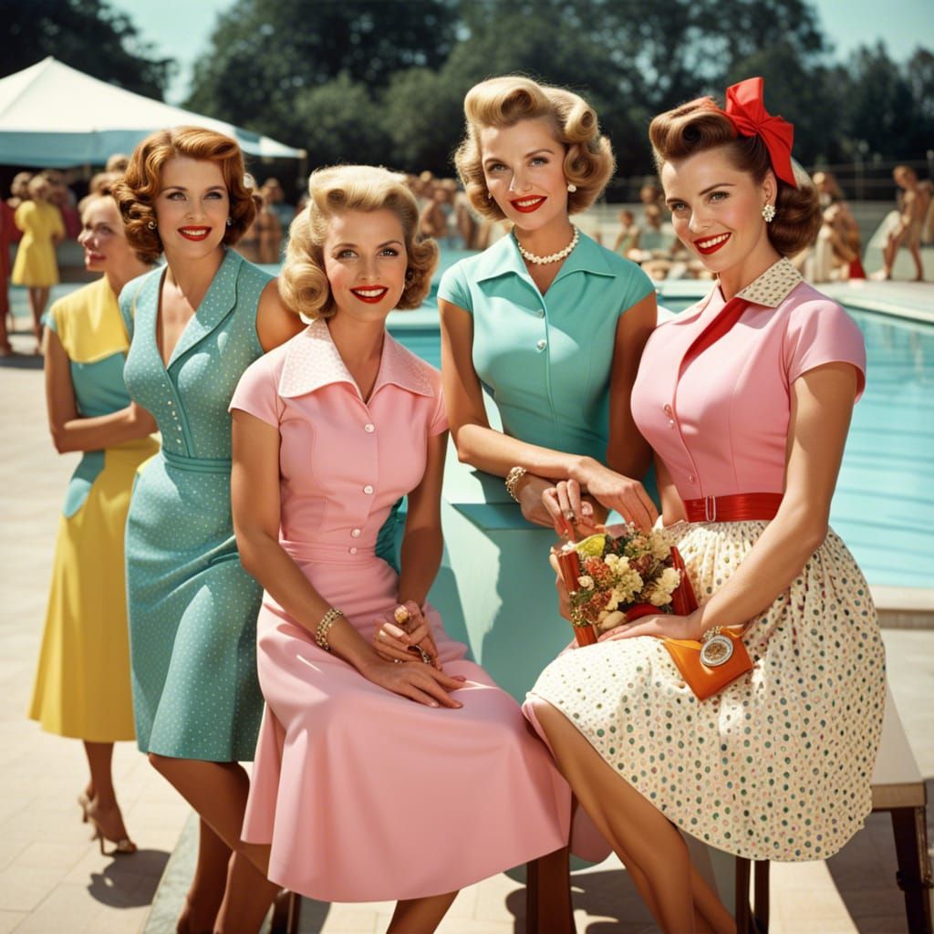 1950s house wives