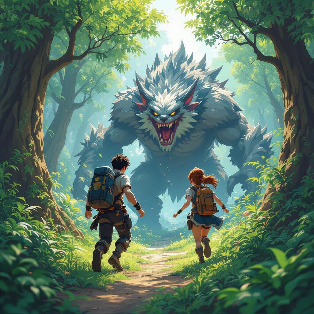 Fantasy Forest Escape: 3D Anime Adventure