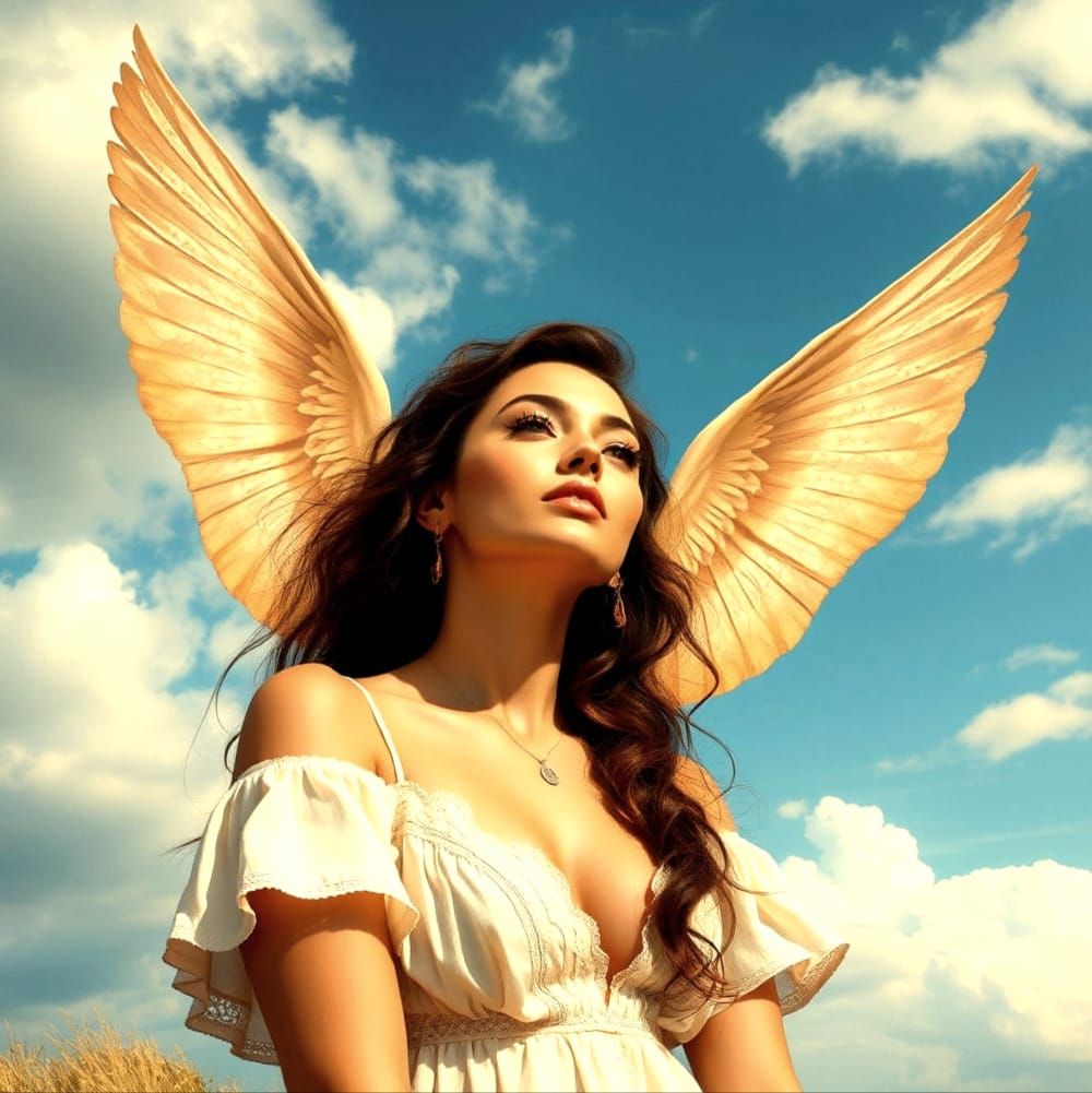 Belinda Floating in the Sky