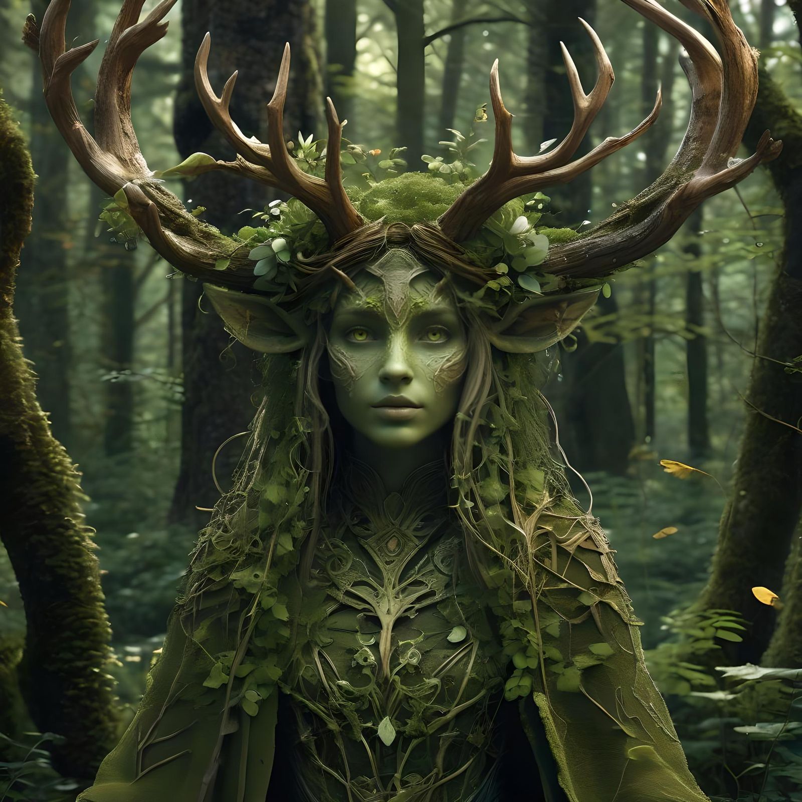 Whimsical Forest Guardian