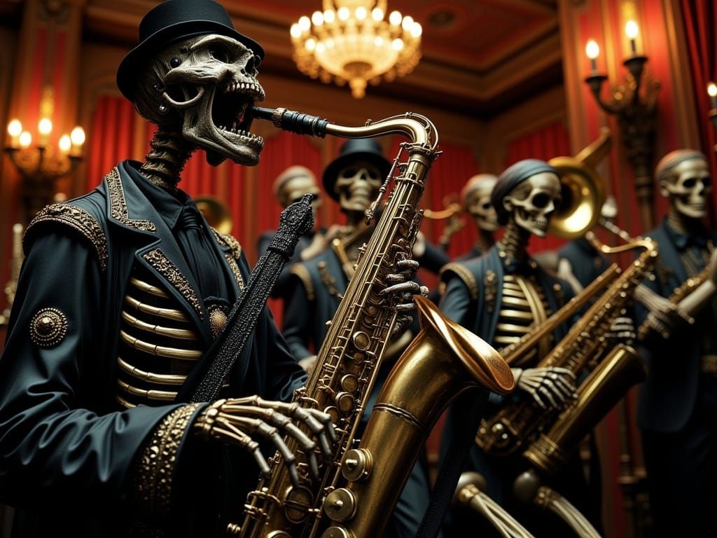 Surreal Jazz Night in a Vintage Speakeasy with a Twist