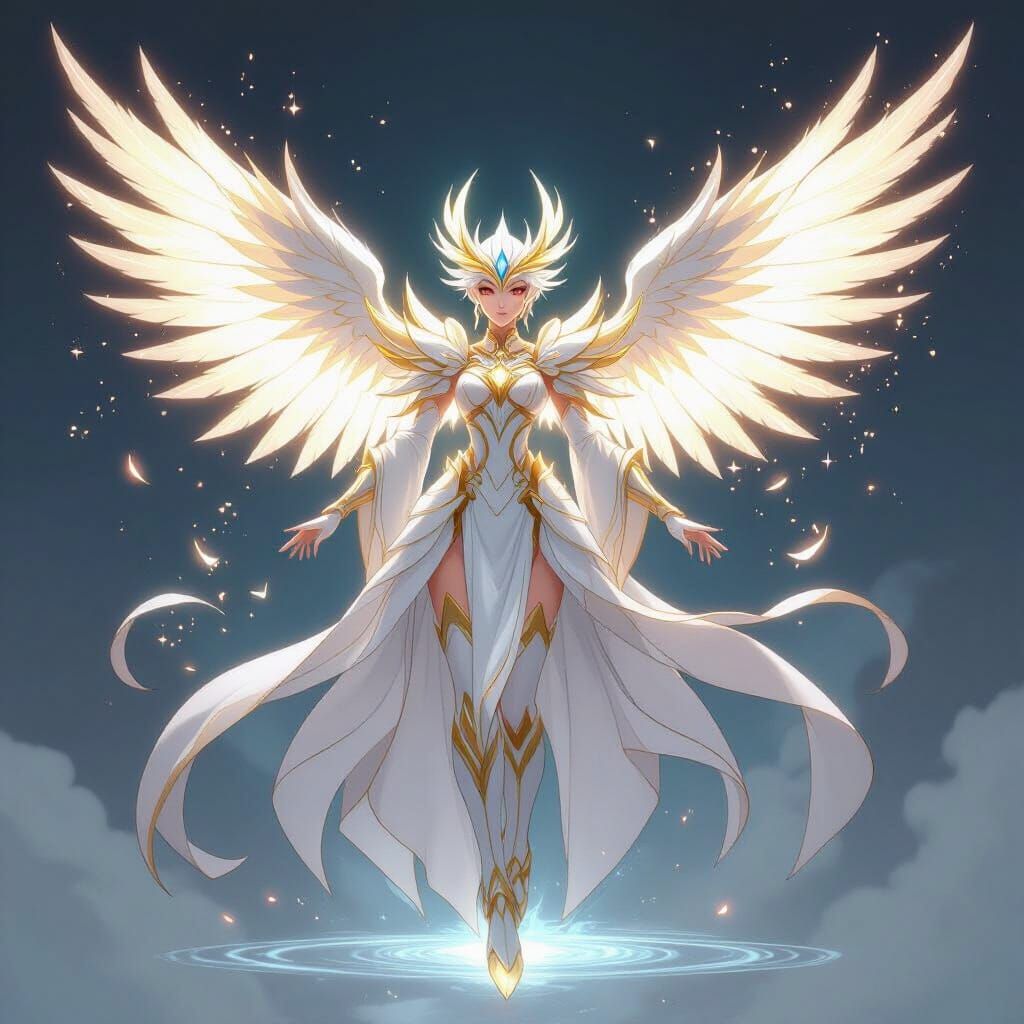 Angewomon & Kazemon Fusion Digimon