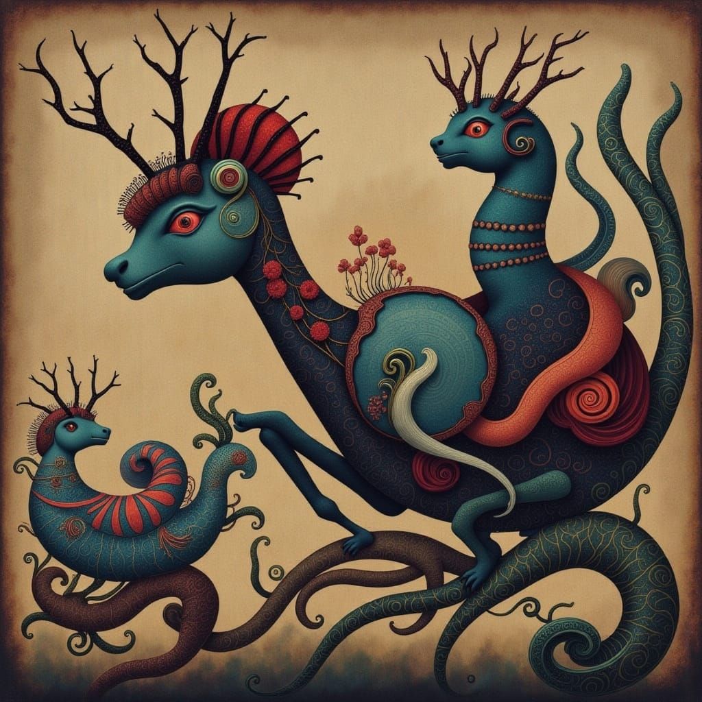 Surreal Florals Emerge from Vibrant Cicada Song