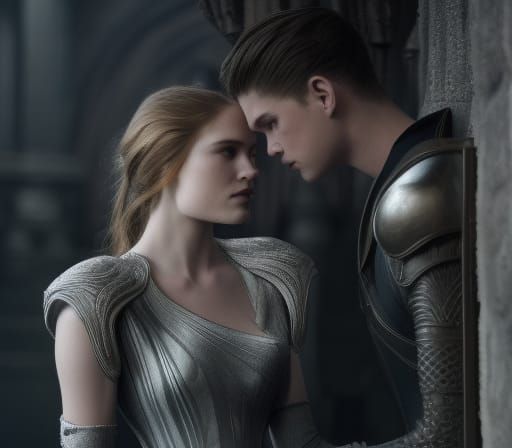 Rhys and Feyre: Epic Romance in Hyperrealism