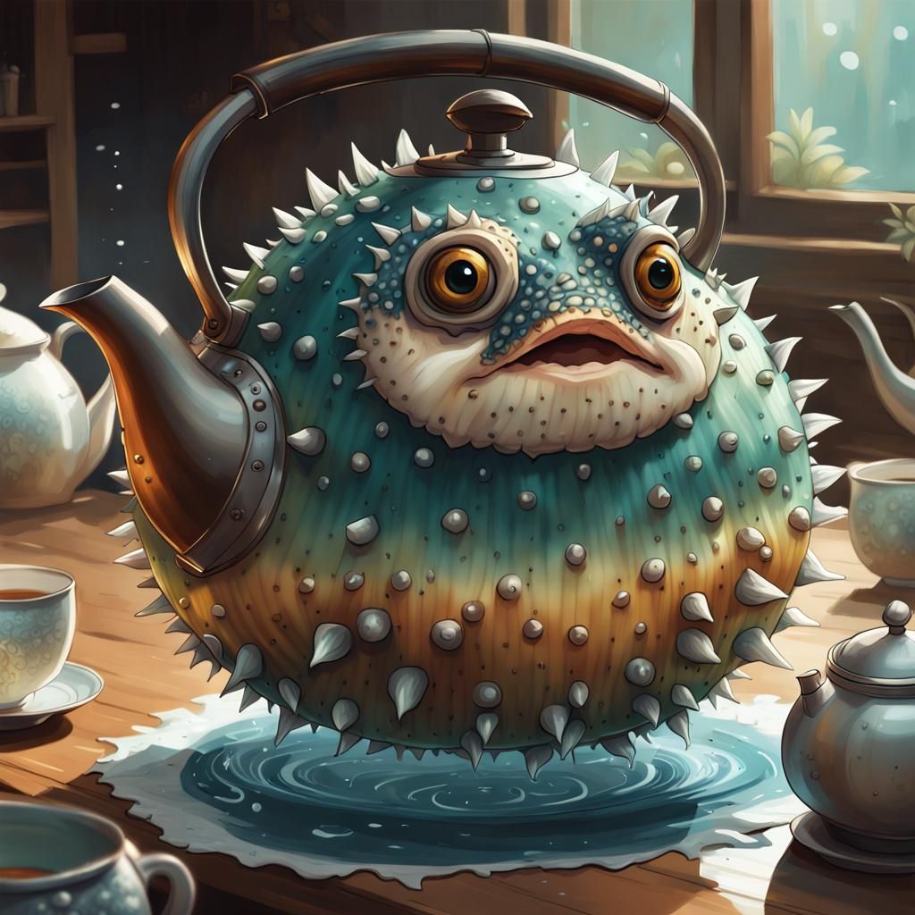 Pufferfish Tea Kettle