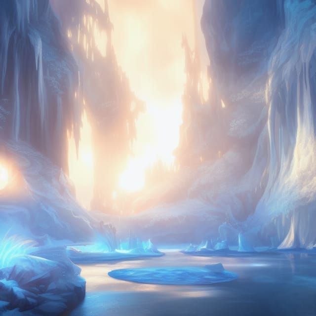 Majestic Surreal Anime Landscape in 8K Resolution