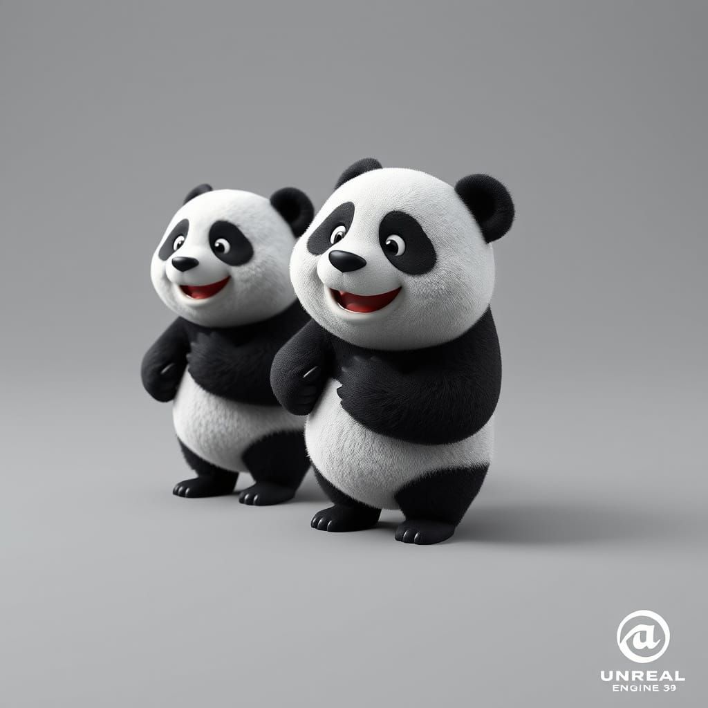 Smiling Pandas