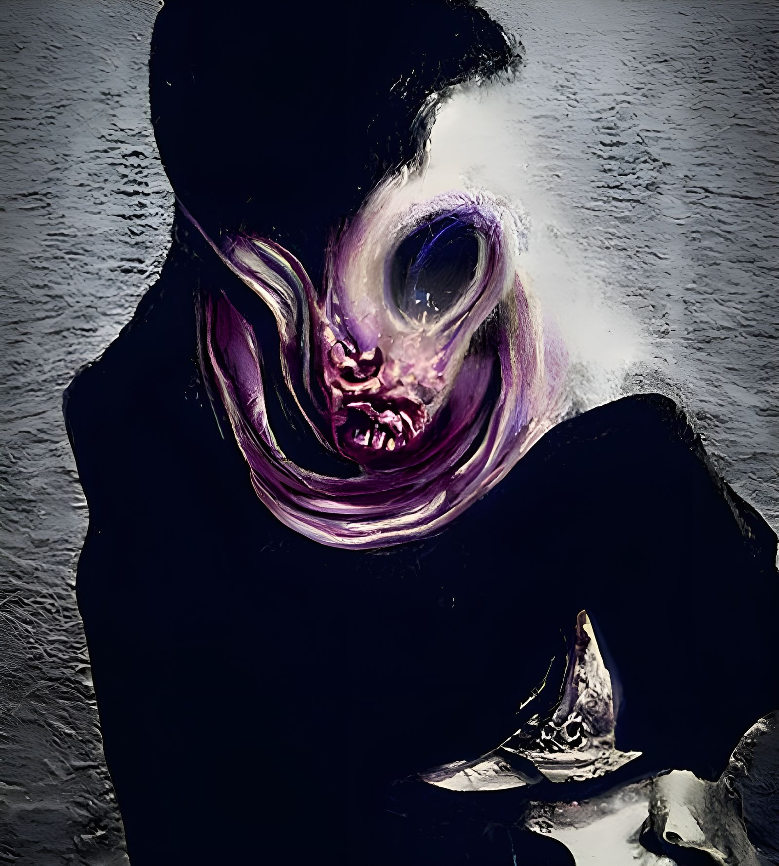 Eldritch Void Horror in Cosmic Darkness