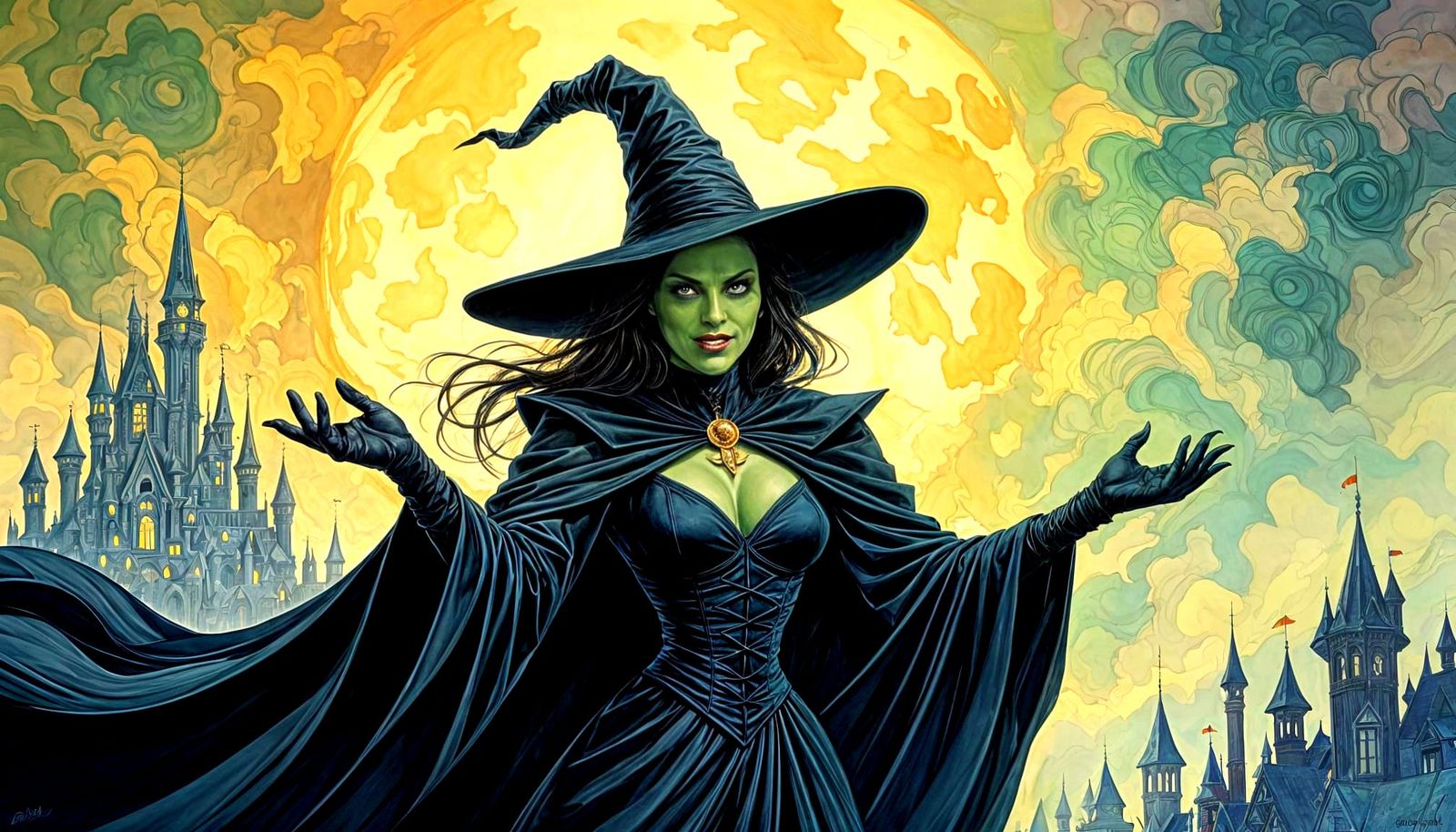 Wicked Witch of the West on steroids.