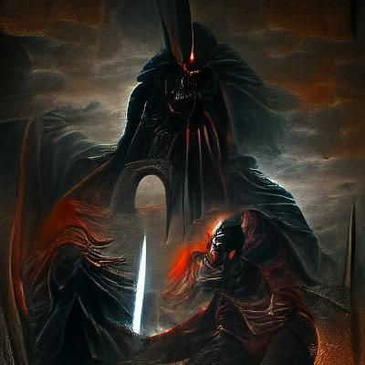 Sauron vs Darth Vader: Epic Fantasy Battle