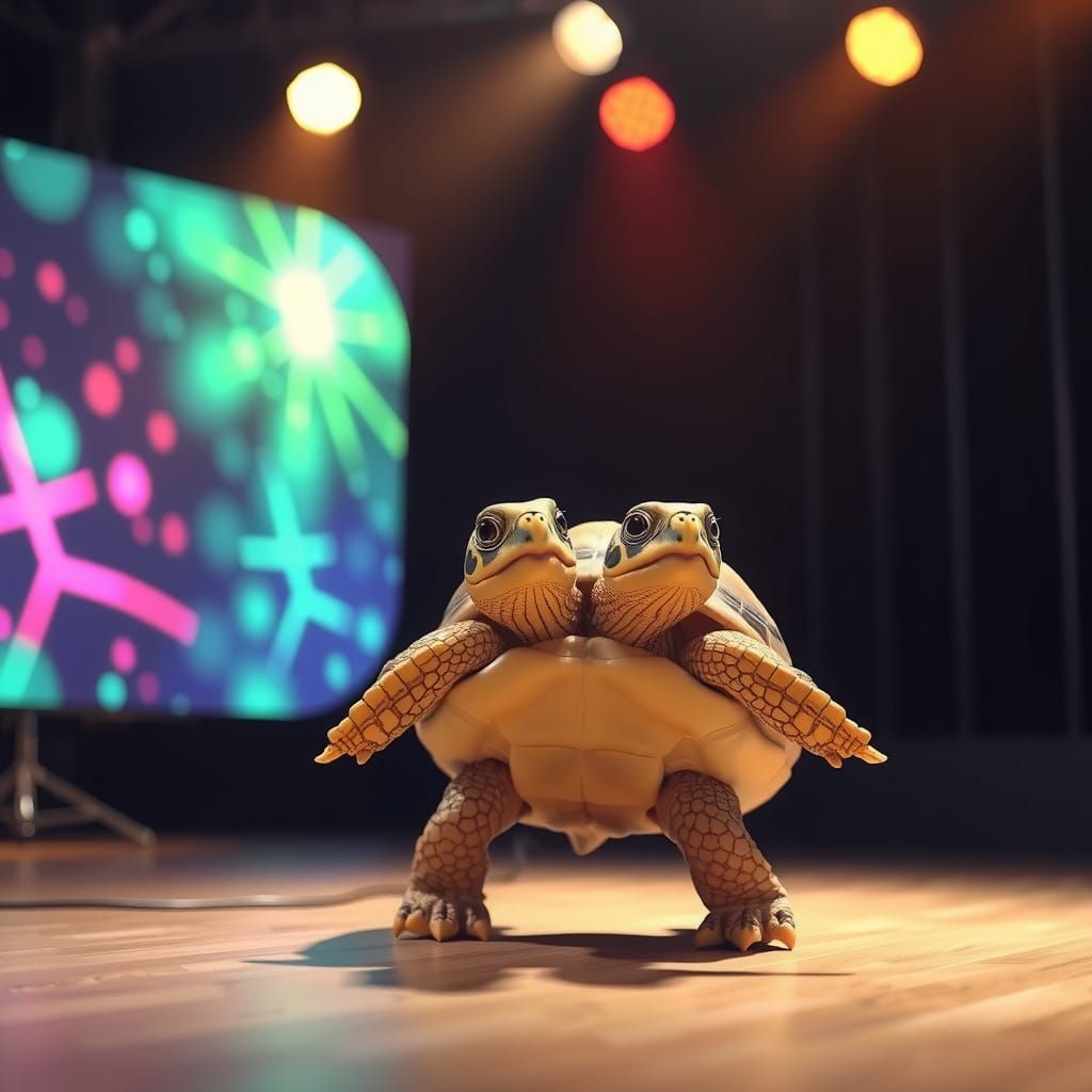 Turtle's Karaoke Night: A Stage Performance
