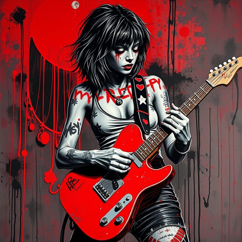 Punk Rock Rebel in 80's British Punk Scene