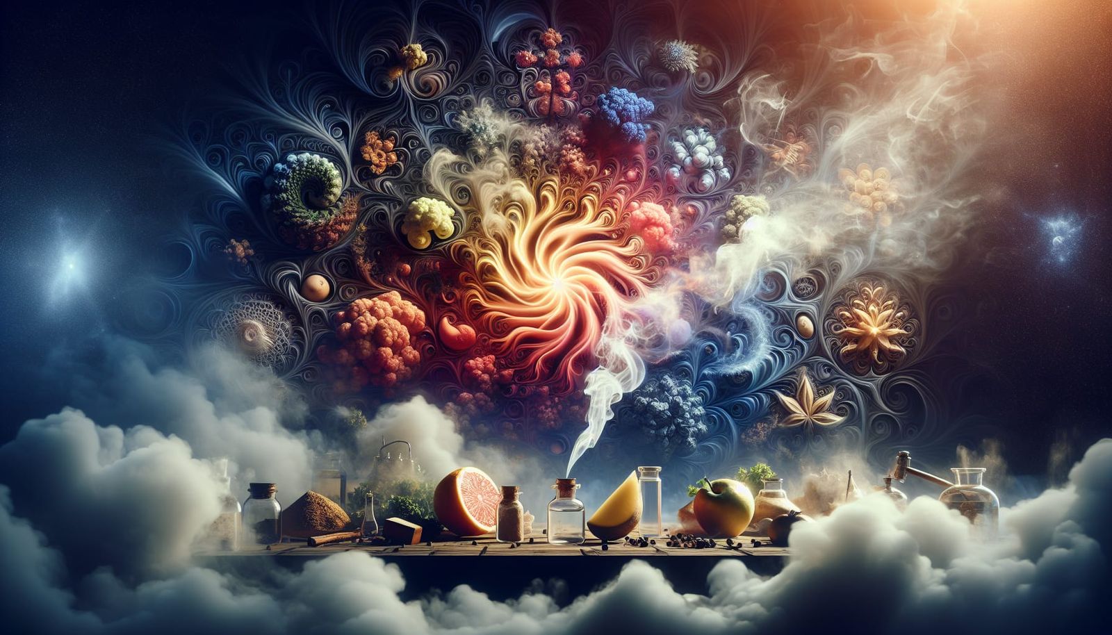 Grand Cinematic Visualization of Smell Evoking Memories